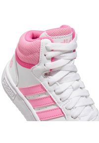 Adidas - Buty adidas Hoops 3.0 Mid K Jr IG3716. Okazja: na co dzień. Zapięcie: sznurówki. Materiał: materiał, syntetyk, guma. Szerokość cholewki: normalna #7