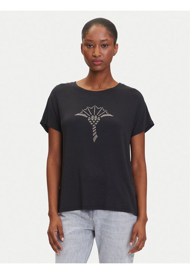 JOOP! T-Shirt 10224367 Czarny Relaxed Fit. Kolor: czarny
