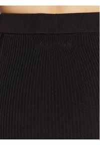 Calvin Klein Spódnica ołówkowa Iconic K20K205406 Czarny Slim Fit. Kolor: czarny. Materiał: syntetyk