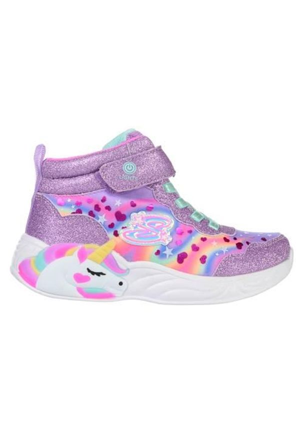 skechers - Buty do chodzenia dla dzieci Skechers Unicorn Dreams-magic. Kolor: wielokolorowy. Materiał: syntetyk, materiał. Szerokość cholewki: normalna. Sport: turystyka piesza