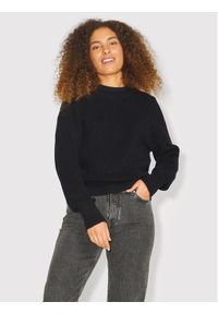 JJXX Sweter Mila 12200267 Czarny Regular Fit. Kolor: czarny. Materiał: bawełna