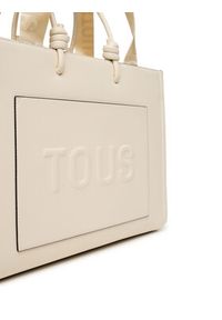Tous - TOUS Torebka Amaya La Rue New 2002025801 Beżowy. Kolor: beżowy. Materiał: skórzane #4