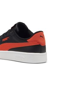 Puma - Młodzieżowe skórzane sneakersy Smash 3.0 PUMA. Kolor: czerwony, wielokolorowy, czarny. Materiał: skóra