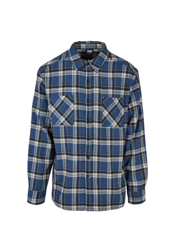 Koszula w kratę Urban Classics Lake. Kolor: wielokolorowy, niebieski, biały