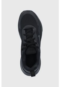 Nike Kids buty dziecięce WearAllDay kolor czarny. Nosek buta: okrągły. Zapięcie: sznurówki. Kolor: czarny. Materiał: guma #4