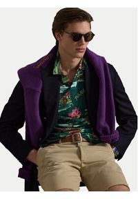 Polo Ralph Lauren Polo 710B13535001 Zielony Regular Fit. Typ kołnierza: polo. Kolor: zielony. Materiał: bawełna #3