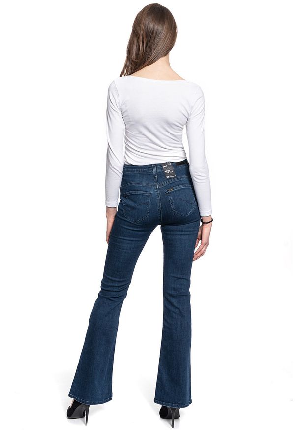 Lee - DAMSKIE SPODNIE JEANSOWE LEE FLARE BO L30FBWRF 112106417