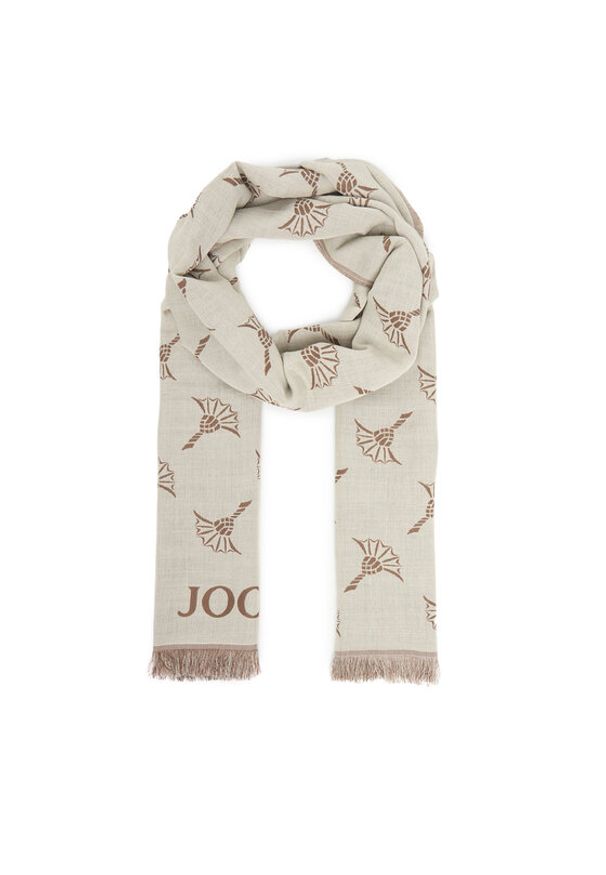 JOOP! Szal Feris 30022561 Beżowy. Kolor: beżowy. Materiał: wiskoza