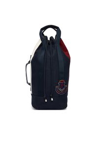 TOMMY HILFIGER - Tommy Hilfiger Plecak Hertiage Logo Patch Crossbody Sling Bag AM0AM14264 Granatowy. Kolor: niebieski. Materiał: materiał #1