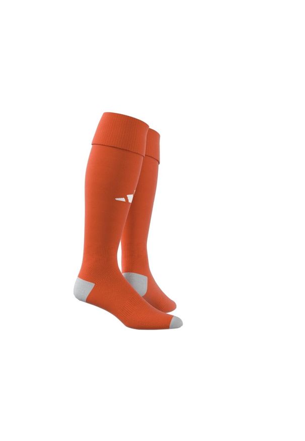 Getry piłkarskie Adidas Milano 23. Kolor: pomarańczowy. Sport: piłka nożna