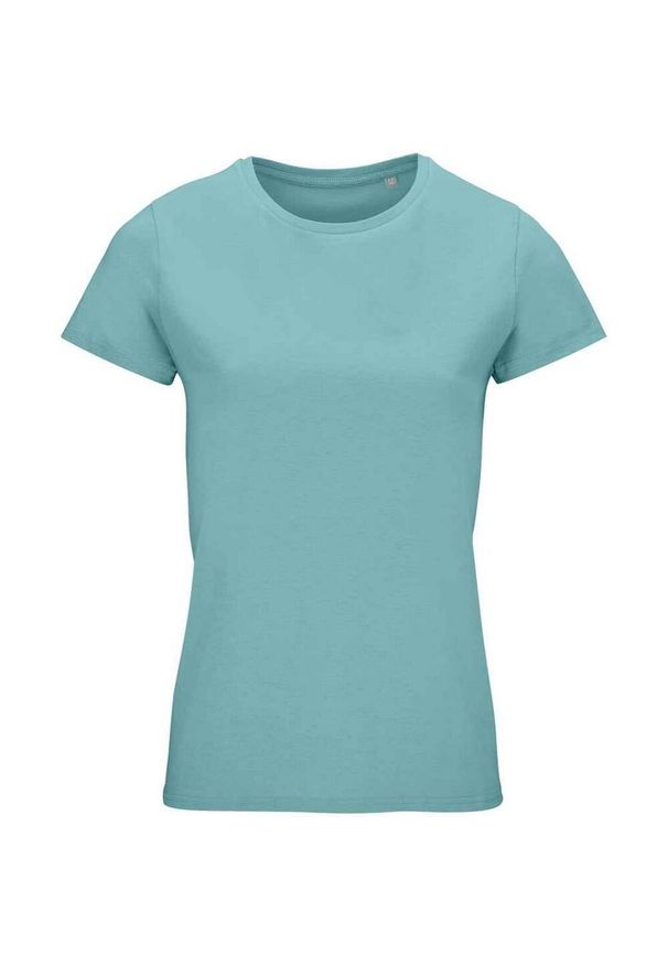 SOL'S - Koszulka Damska/pań Crusader. Kolor: niebieski. Sport: turystyka piesza