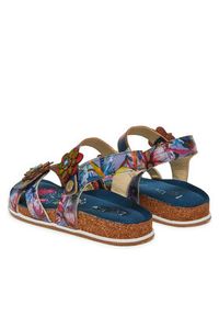 Laura Vita Sandały Brcyano 12 Granatowy. Kolor: niebieski. Materiał: skóra #2