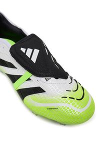 Adidas - adidas Buty do piłki nożnej Predator Pro Fold-Over Tongue Firm Ground JS4071 Biały. Kolor: biały. Materiał: skóra #4