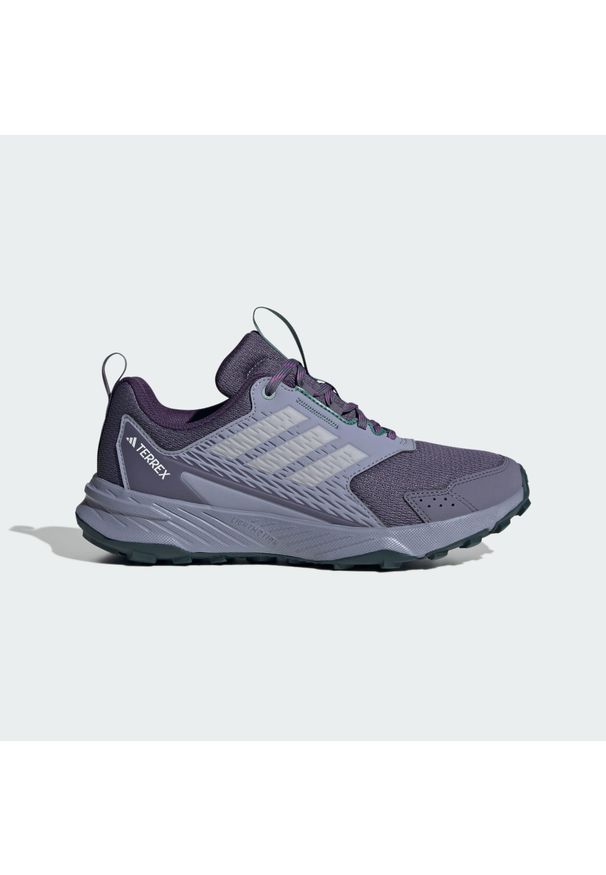 Adidas - Buty Tracefinder Trail Running. Kolor: fioletowy, szary, niebieski, wielokolorowy. Sport: bieganie