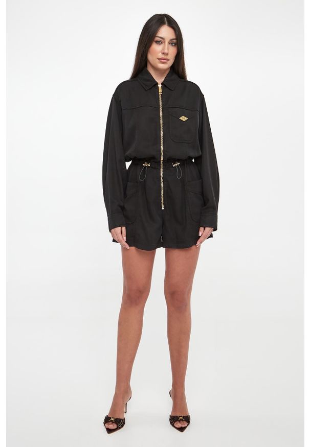 Elisabetta Franchi - Kombinezon damski z lyocellu ELISABETTA FRANCHI