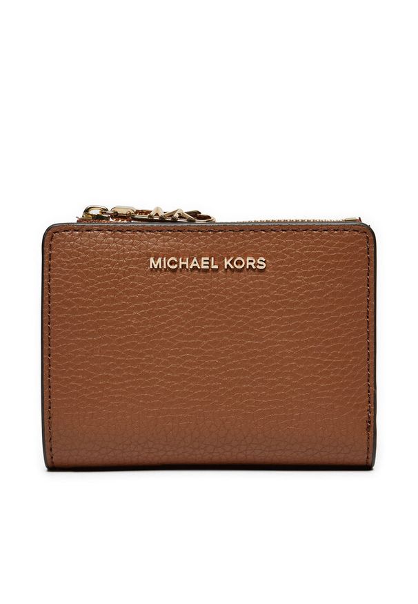 Mały Portfel Damski MICHAEL Michael Kors. Kolor: brązowy