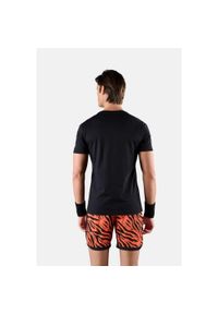 HYDROGEN - Koszulka tenisowa męska z krótkim rękawem Hydrogen Tennis Court Cotton Tee. Kolor: wielokolorowy, biały, czarny, pomarańczowy. Materiał: bawełna. Długość rękawa: krótki rękaw. Długość: krótkie. Sport: tenis #2