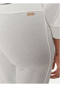Liu Jo Sport Spodnie dresowe TF4104 MS49I Srebrny Regular Fit. Kolor: srebrny. Materiał: wiskoza #4