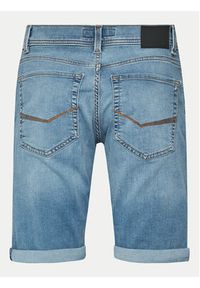 Pierre Cardin Szorty jeansowe 34520/000/8128 Niebieski Modern Fit. Kolor: niebieski. Materiał: bawełna, jeans