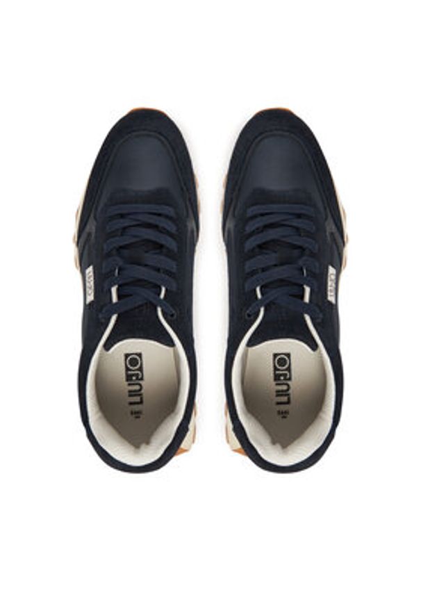 Liu Jo Sneakersy Running 02 7G5027 PX380 Granatowy. Kolor: niebieski. Materiał: zamsz, skóra. Sport: bieganie