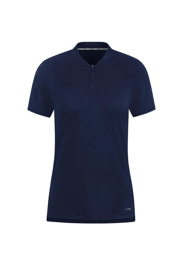 Polo Jako Pro Casual. Typ kołnierza: polo. Kolor: niebieski. Sport: piłka nożna