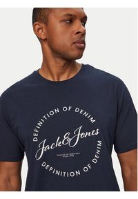 Jack & Jones T-Shirt Grayson 12288377 Niebieski Regular Fit. Kolor: niebieski. Materiał: bawełna #3