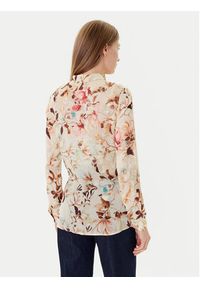 Guess Koszula W5YH0X WDW82 Beżowy Regular Fit. Kolor: beżowy. Materiał: syntetyk