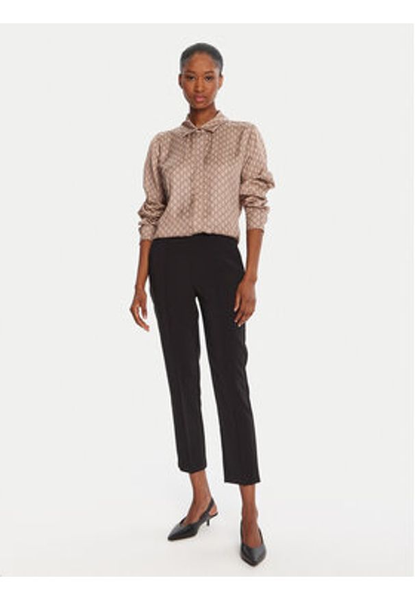 Marciano Guess Koszula 5GGH32 7298A Brązowy Regular Fit. Kolor: brązowy. Materiał: wiskoza