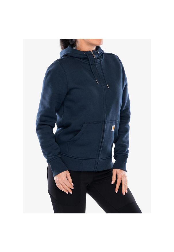 Bluza damska Carhartt Clarksburg Zip Sweatshirt. Kolor: niebieski