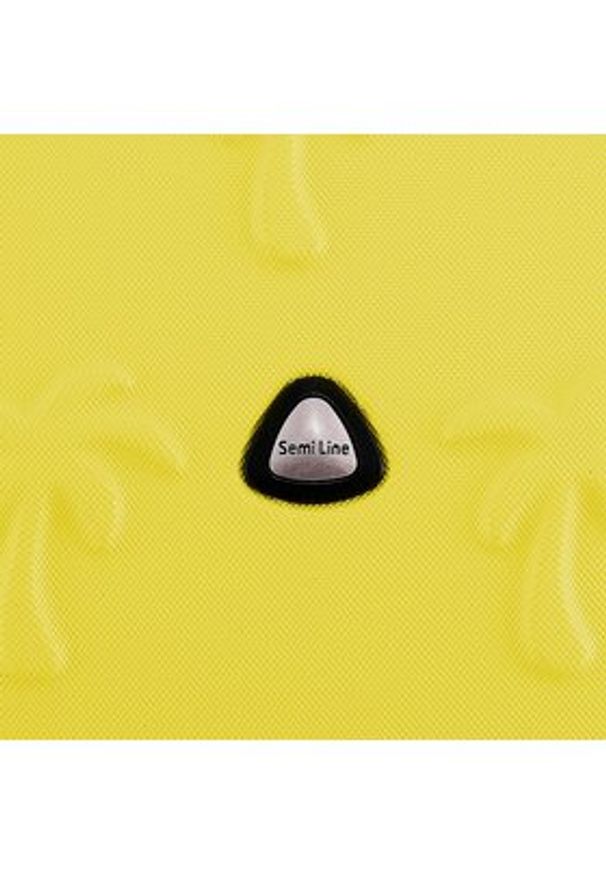 Semi Line Walizka duża T5629-6 Żółty. Kolor: żółty