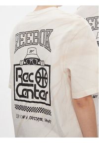 Reebok T-Shirt Classics Block Party T-Shirt HT8182 Biały. Kolor: biały. Materiał: bawełna #4