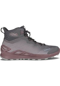 Buty trekkingowe damskie Lowa Merger Mid Gtx. Kolor: szary. Materiał: syntetyk, materiał. Szerokość cholewki: normalna. Styl: sportowy #1