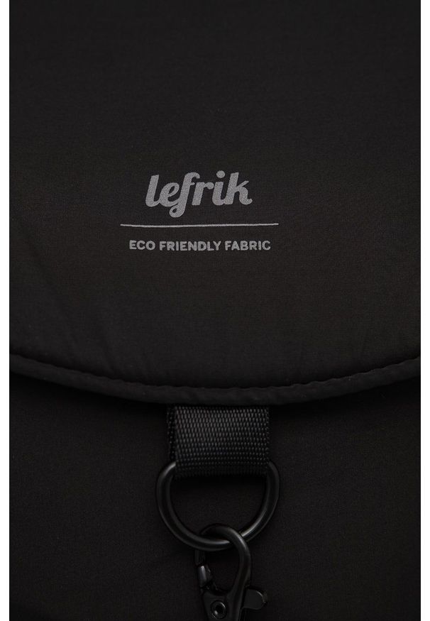 Lefrik - Plecak. Kolor: czarny. Materiał: materiał
