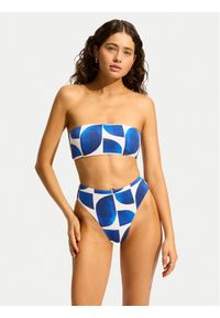 Seafolly Góra od bikini 31534-238 Niebieski. Kolor: niebieski. Materiał: syntetyk