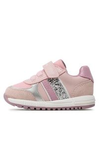 Geox Sneakersy B Alben Girl B353ZA02214C8237 M Różowy. Kolor: różowy