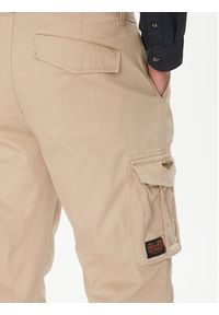 Aeronautica Militare Spodnie materiałowe 251PA1658CT3511 Beżowy Regular Fit. Kolor: beżowy. Materiał: bawełna #5