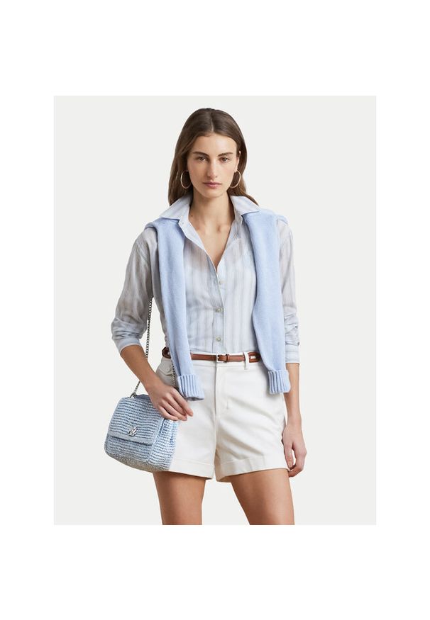 Lauren Ralph Lauren - Torebka LAUREN RALPH LAUREN. Kolor: niebieski