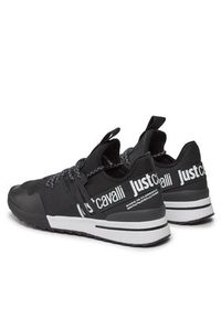 Just Cavalli Sneakersy 75QA3SD3 Czarny. Kolor: czarny. Materiał: skóra #3
