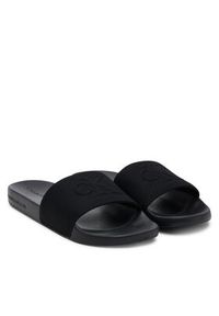 Calvin Klein Jeans Klapki Slide Hf Mono Cv YM0YM01282 Czarny. Kolor: czarny. Materiał: materiał