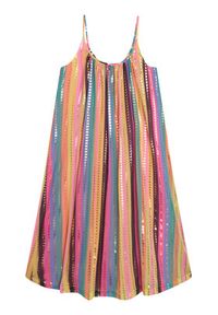 THE MARC JACOBS - The Marc Jacobs Sukienka W12438 S Kolorowy Regular Fit. Materiał: syntetyk. Wzór: kolorowy #5
