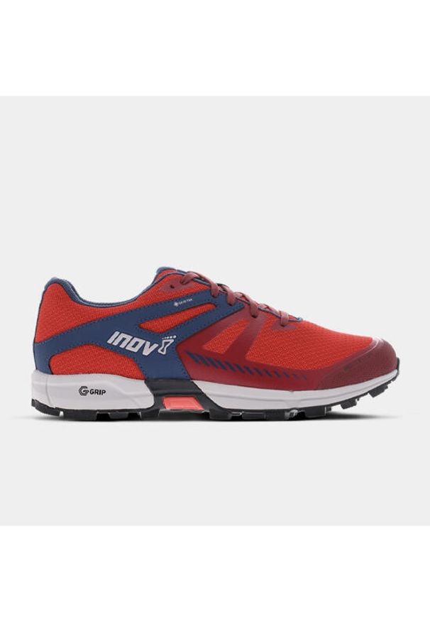 Buty do biegania męskie, Inov-8 Roclite G 315 GTX. Kolor: czerwony, wielokolorowy, niebieski. Materiał: guma, materiał, syntetyk