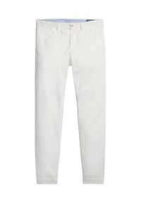 Polo Ralph Lauren Chinosy 710704176055 Biały Slim Fit. Kolor: biały. Materiał: bawełna #5