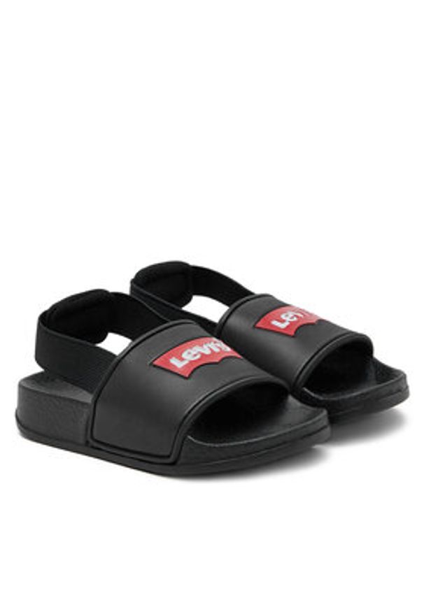Levi's® Klapki Pool Mini VPOL0188S Czarny. Kolor: czarny