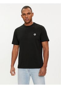 Save The Duck T-Shirt DT1709M BESY18 Czarny Regular Fit. Kolor: czarny. Materiał: bawełna #1