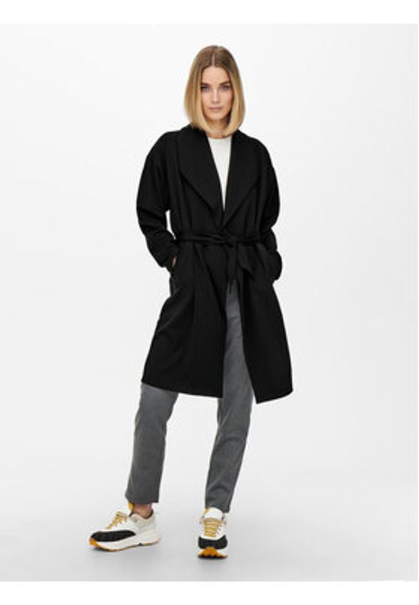 JDY Płaszcz przejściowy Mekko 15259931 Czarny Regular Fit. Kolor: czarny. Materiał: syntetyk