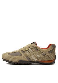 Geox Półbuty U Snake K U4207K 02214 C0845 Beżowy. Kolor: beżowy. Materiał: materiał #10
