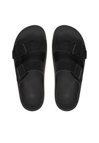 BOSS Klapki Surfley 50563157 Czarny. Kolor: czarny. Materiał: skóra, zamsz #2