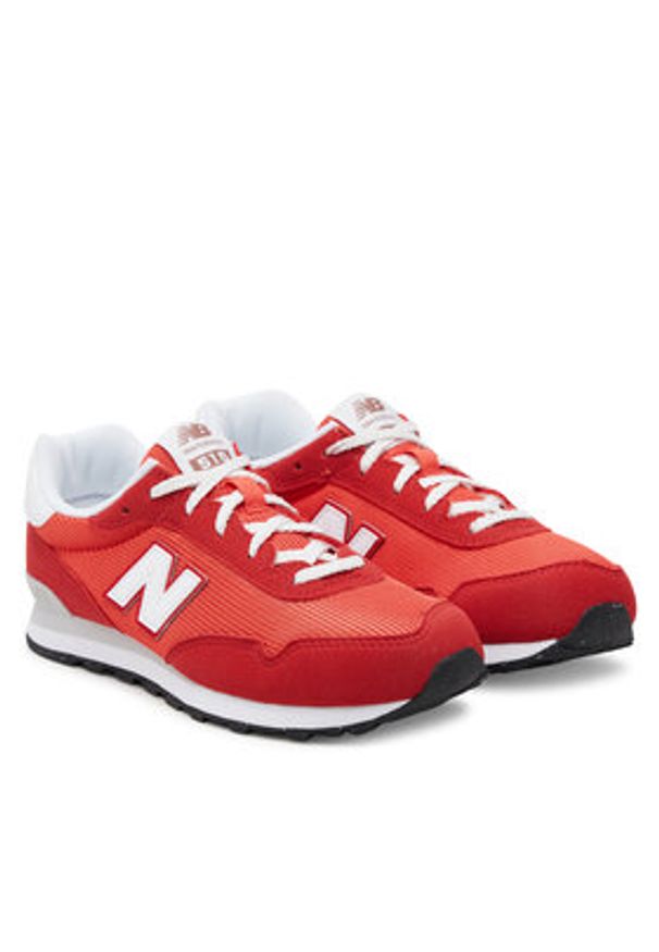New Balance Sneakersy GC515BR Czerwony. Kolor: czerwony. Materiał: materiał