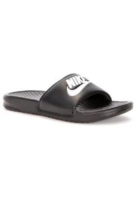 Klapki męskie Nike Benasi Jdi. Kolor: czarny. Materiał: materiał, syntetyk