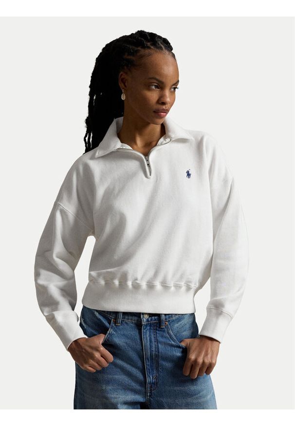 Polo Ralph Lauren Bluza 211B18685006 Biały Regular Fit. Typ kołnierza: polo. Kolor: biały. Materiał: bawełna